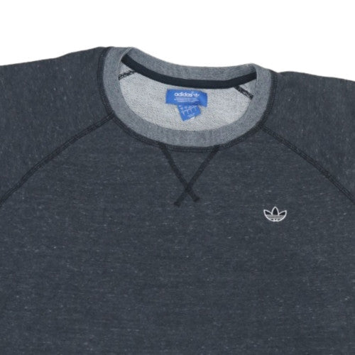 Additional view of Adidas Originals Women Grey Crew Neck Sweatshirt, size L