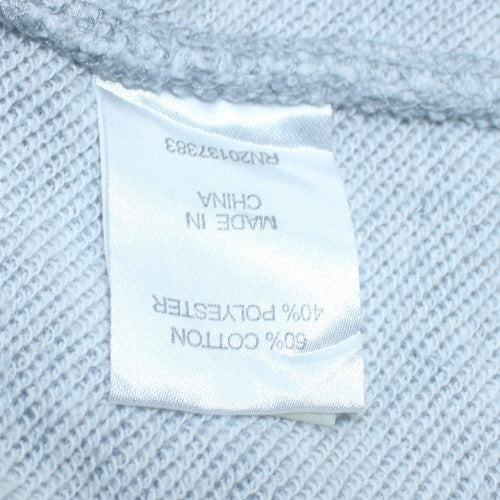 O'Neill Men’s Grey Full Zip Hoodie XL Regular Fit Cotton Blend