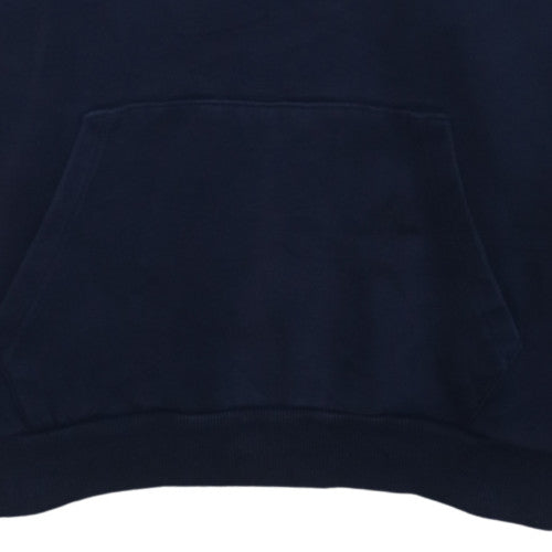 Puma Mens Blue Pullover Hoodie Size L Graphic Logo Sportswear