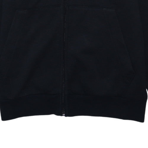 Additional view of Adidas men’s black full zip hoodie small hooded athletic sweatshirt