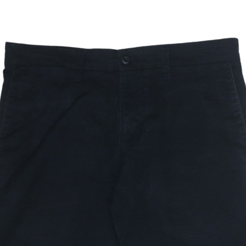 Carhartt WIP Men's Black Regular Fit Chino Shorts Size 32