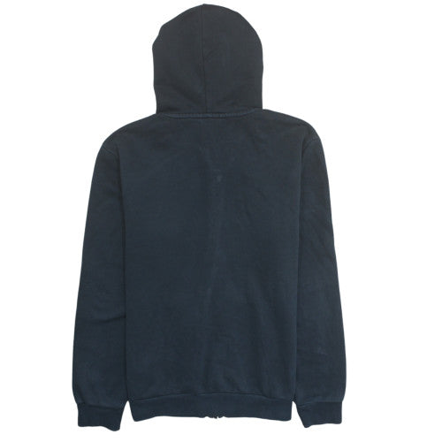 Puma Mens Black Full Zip Hoodie Size S Logo Fleece Sweatshirt