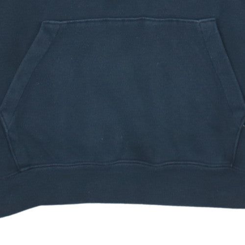 Nike Men's Blue Pullover Hoodie Size M Fleece Sweatshirt