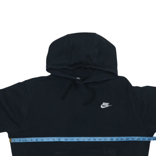 Nike Women's Black Pullover Hoodie Size L 100% Cotton Casual Sweatshirt