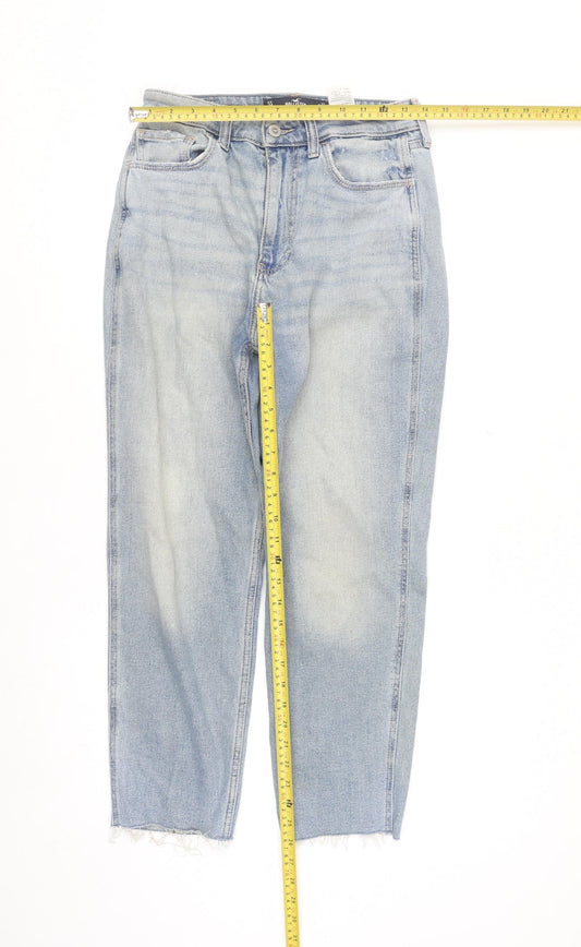 Hollister Womens Blue Mom Jeans Size 5S High Rise Denim