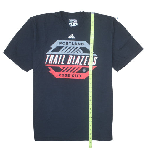 Adidas Men's Black Portland Trail Blazers XL Graphic T-Shirt