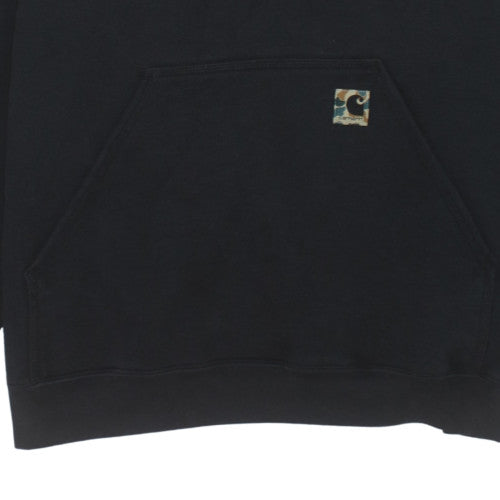 Carhartt Men's Black XL Pullover Hoodie with Logo