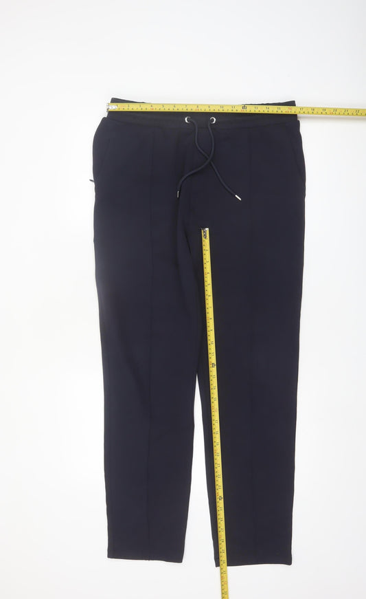 Marks and Spencer Autograph Men's Black Joggers M Regular Fit