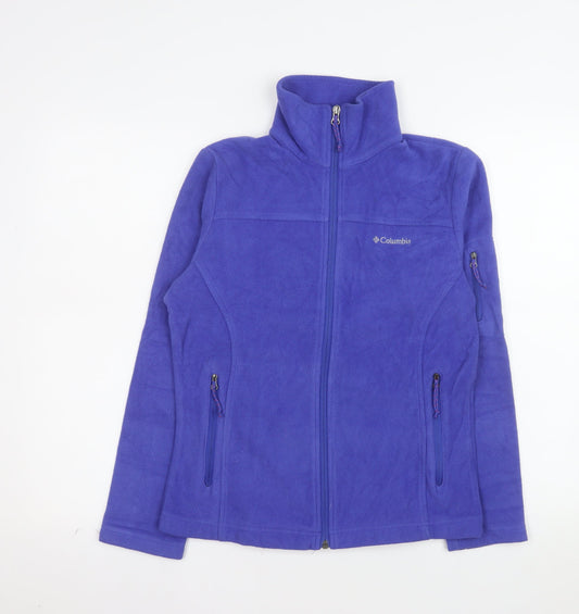 Columbia Women's Purple XS Fleece Full Zip Outdoor Jacket