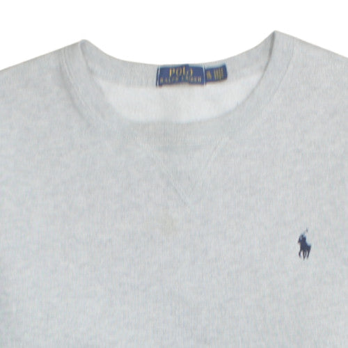 Polo Ralph Lauren Mens Grey XL Crew Neck Fleece Sweatshirt