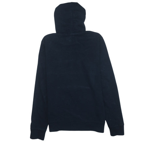 Champion Women’s Navy Pullover Hoodie Medium Cotton Blend Logo