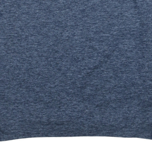 Nike Men's Blue Dri-Fit 1/4 Zip Long Sleeve Running Top M
