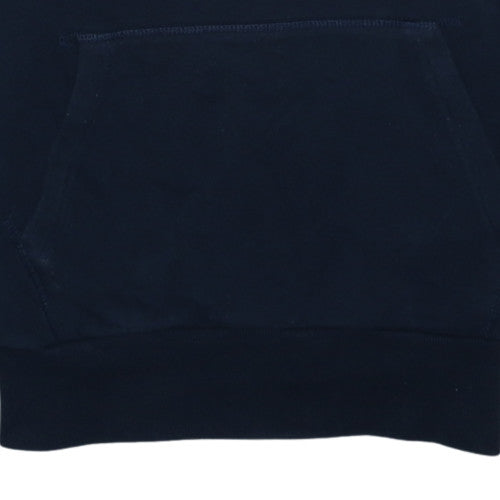 Ellesse Men's Blue Pullover Hoodie Size S Logo Fleece Sweatshirt