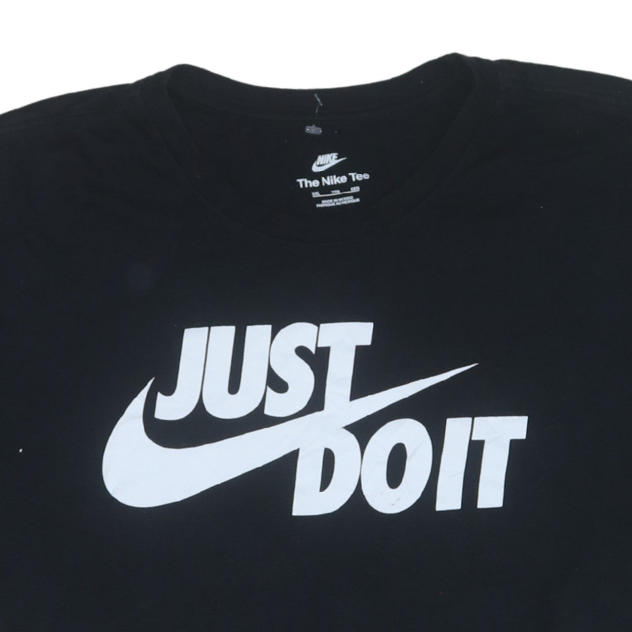 Nike Men's Black 2XL Just Do It Graphic Sports T-Shirt