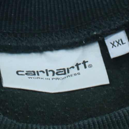 Carhartt WIP Mens Black XXL Crew Neck Pullover Sweatshirt