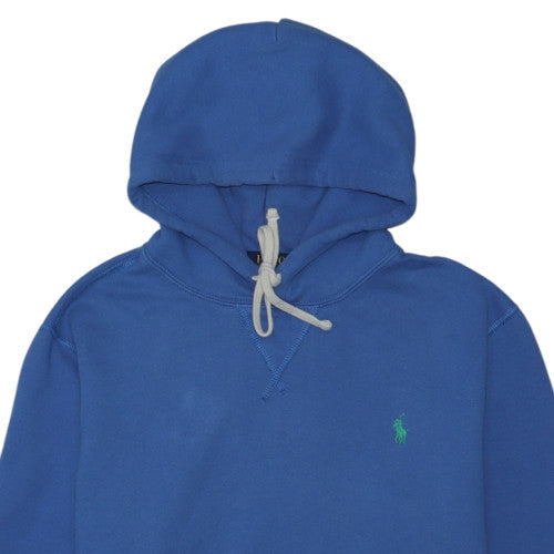 Polo Ralph Lauren Men's Blue Pullover Hoodie Size M