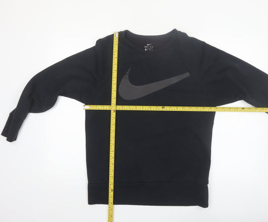 Nike Men's Black Dri-FIT XS Crew Neck Pullover Sweatshirt