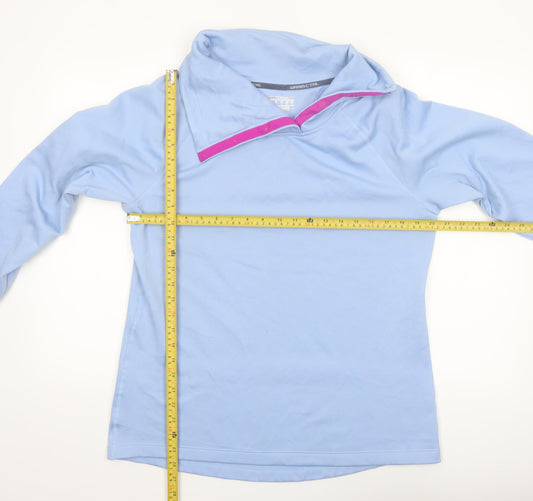 Champion Women Blue Pullover Sweatshirt Size L Warm Control