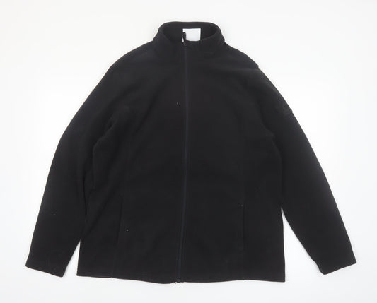 TOG24 Women's Black Fleece Full Zip Jacket Size 14