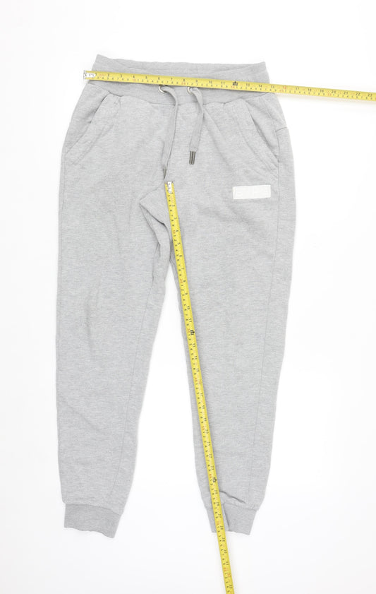 Björn Borg Men's Grey Jogger Sweatpants S Regular Fit Tapered