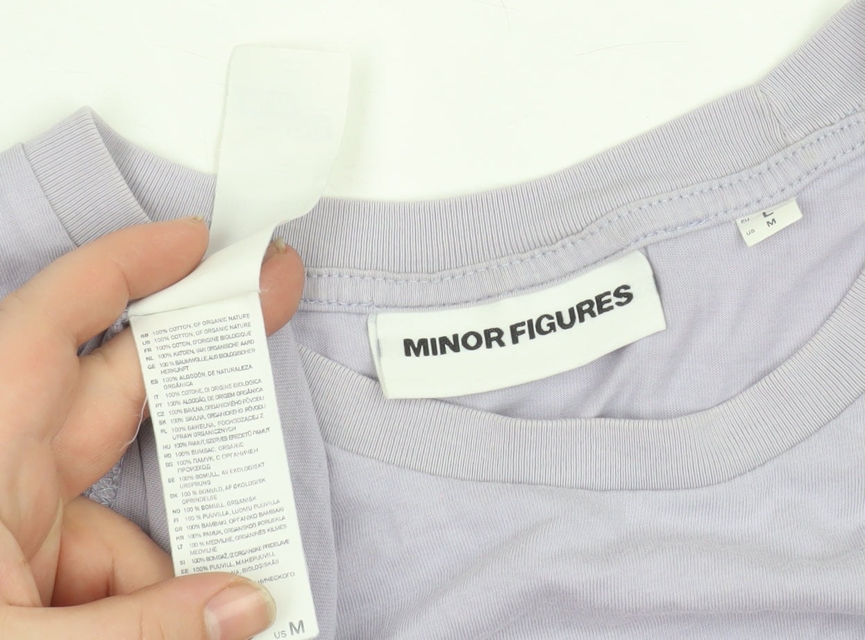 Mens UK Size M Minor Figures Purple T-Shirt