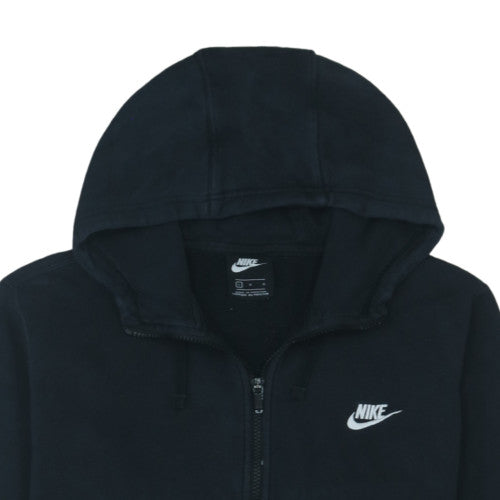 Nike Men's Black Full Zip Fleece Hoodie Size L