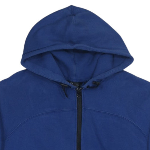 Carhartt Men's Blue Full Zip Hoodie Size L Heavyweight Cotton