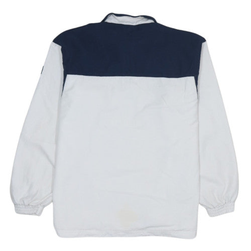 Ellesse Juniors Boys White XL Anorak Jacket 1/4 Zip Sports Top