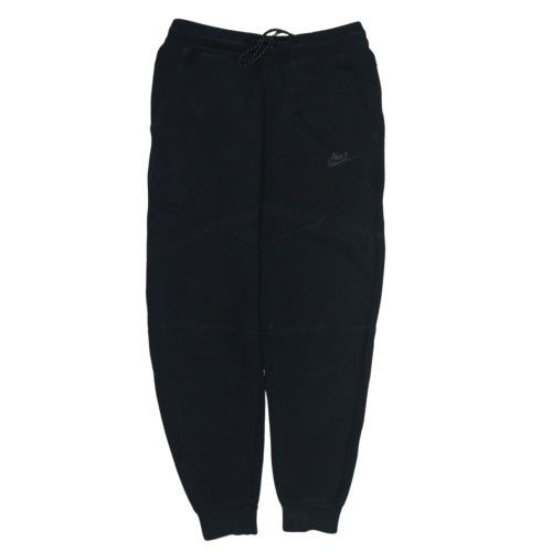 Nike Men's Black Small Fleece Jogger Sweatpants Drawstring Waist