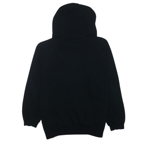 Nike Womens Black XL Pullover Hoodie with Gold Logo