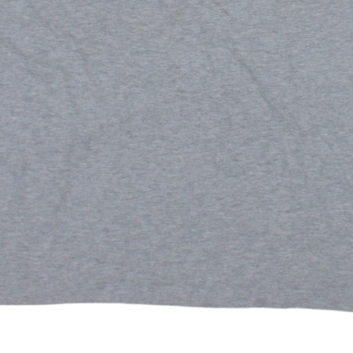 Tommy Hilfiger Men's Grey Crew Neck Logo Cotton T-Shirt Size M