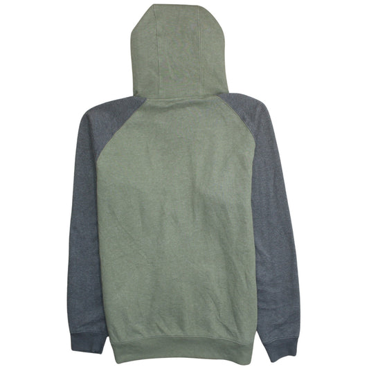 Columbia Men’s Green Pullover Hoodie M Outdoor Fleece Sweatshirt