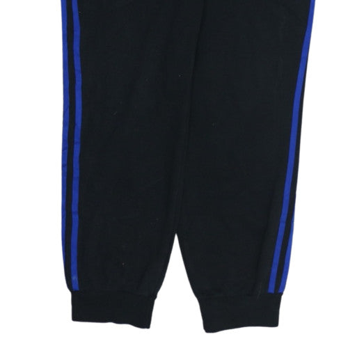 Additional view of Adidas Women Black Jogger Trousers, size 12-14, Fleece Comfortable Sportswear