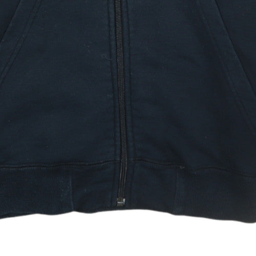 Additional view of Adidas Originals Men's Black Full Zip Hoodie, size M, Sports Style