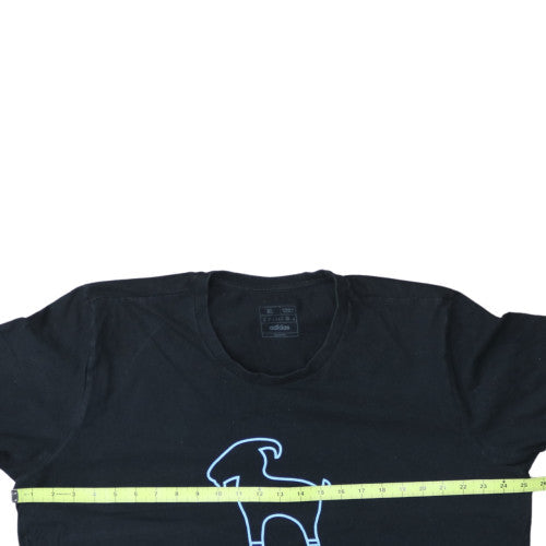 Adidas Men’s Black XL GOAT Graphic Sports T-Shirt