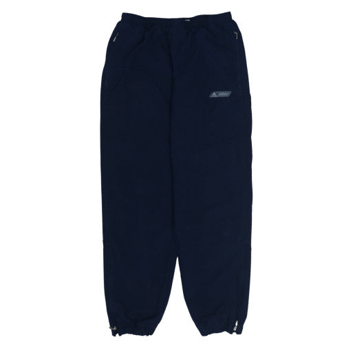 Additional front view of Adidas boys’ blue jogger trousers 10 years polyester elastic waist sportswear