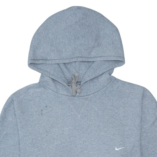Nike Men's Grey Pullover Hoodie Size L Classic Sportswear