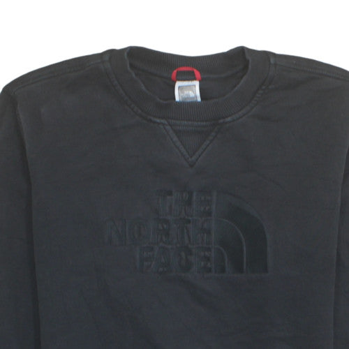 The North Face Men's Black Cotton Crew Neck Sweatshirt M