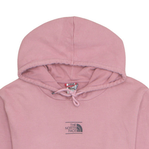 The North Face Men's Pink Pullover Hoodie L Outdoor Fleece