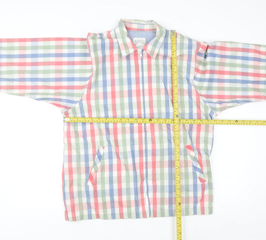 Koret Francisca Men's Multicoloured Check Cotton Full Zip Jacket Size S