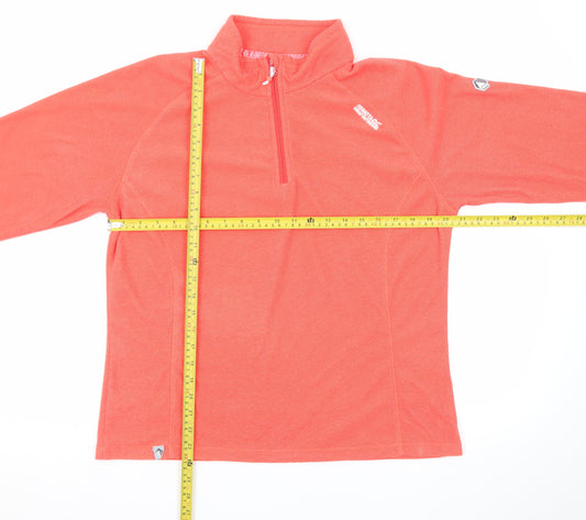 Regatta Womens Coral 1/4 Zip Pullover Fleece Sweatshirt UK 16