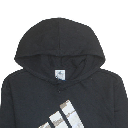 Additional view of Adidas Men's Black Pullover Hoodie M - Sports Fleece Sweatshirt