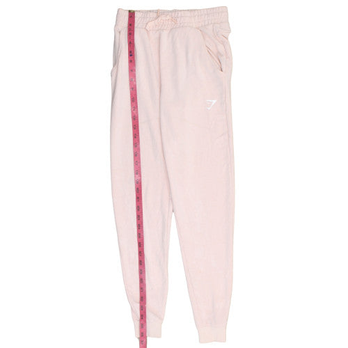 Gymshark Womens Beige Jogger Sweatpants XS Lightweight Breathable