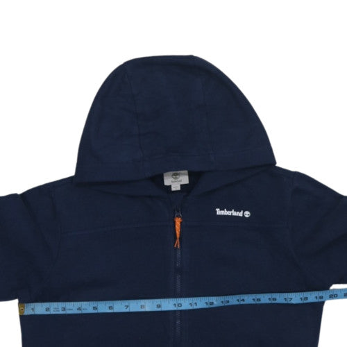 Timberland Boys Navy Full Zip Hoodie Size 14 Years Cotton Blend
