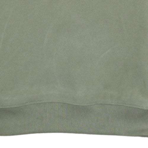 Champion Men's Green Reverse Weave Crew Sweatshirt Large