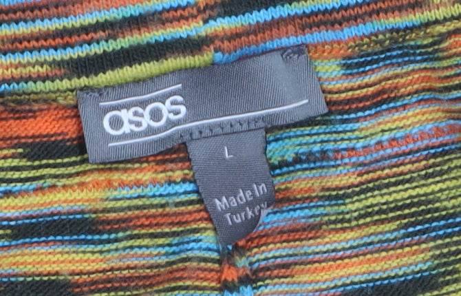 ASOS Men’s Multicoloured Knit Drawstring Sweat Shorts L
