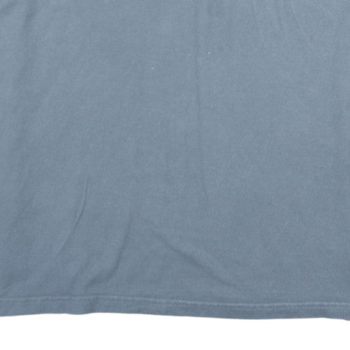 Wrangler Workwear Men's Blue 3XLT Cotton Crew Neck Pocket T-Shirt