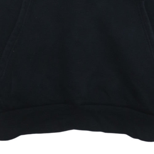 Adidas Men's Black Pullover Hoodie M Regular Fit Sports Style