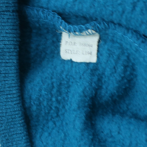 Lee Sport Men Blue San Jose Sharks Fleece Pullover Sweatshirt L