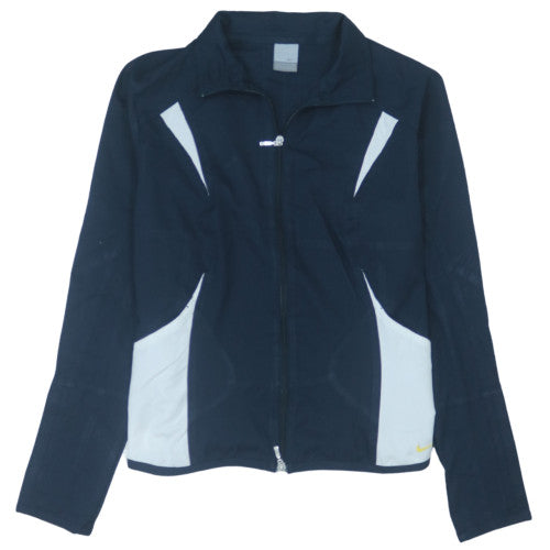 Nike Women's Black Full Zip Track Jacket Size S Polyester Sportswear